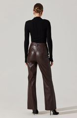 Roslin Ribbed Mock Neck Sweater