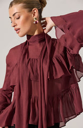 Fae Tiered Ruffle Top