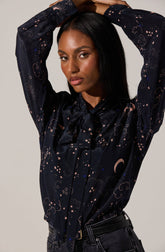 Mabry Bow Tie Top
