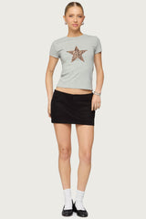 Hayes Twill Mini Skort